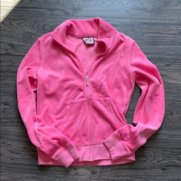 NWOT Juicy Couture Sz Small Signature Zip-up - Picture 2 of 3